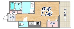 ジオエント西宮北口の物件間取画像